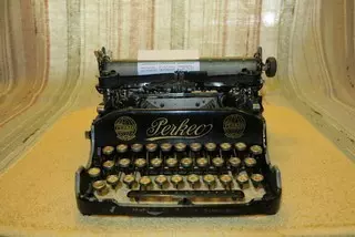 Perkoe antik írógép