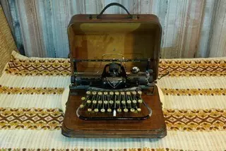 Blickensdersfer antik írógép