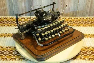 Blickensdersfer antik írógép