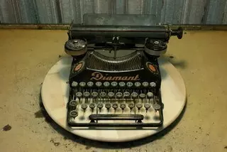Diamant antik írógép
