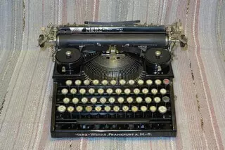 Merz-Werke antik írógép