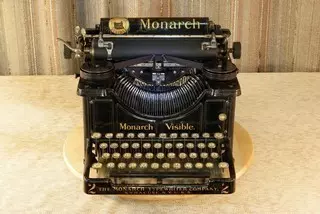 Monarch antik írógép