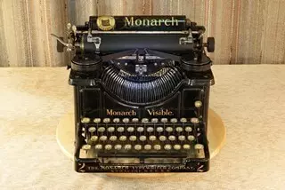Monarch Visible kölcsönözhető antik írógép