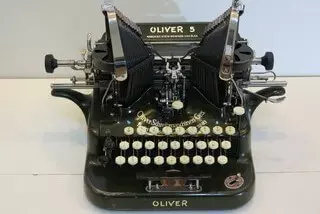 Oliver antik írógép