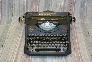 Rocher Rooy antik írógép