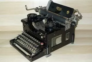 Royal antik írógép