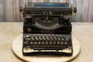 Unda antik írógép