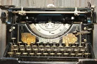 Underwood antik írógép